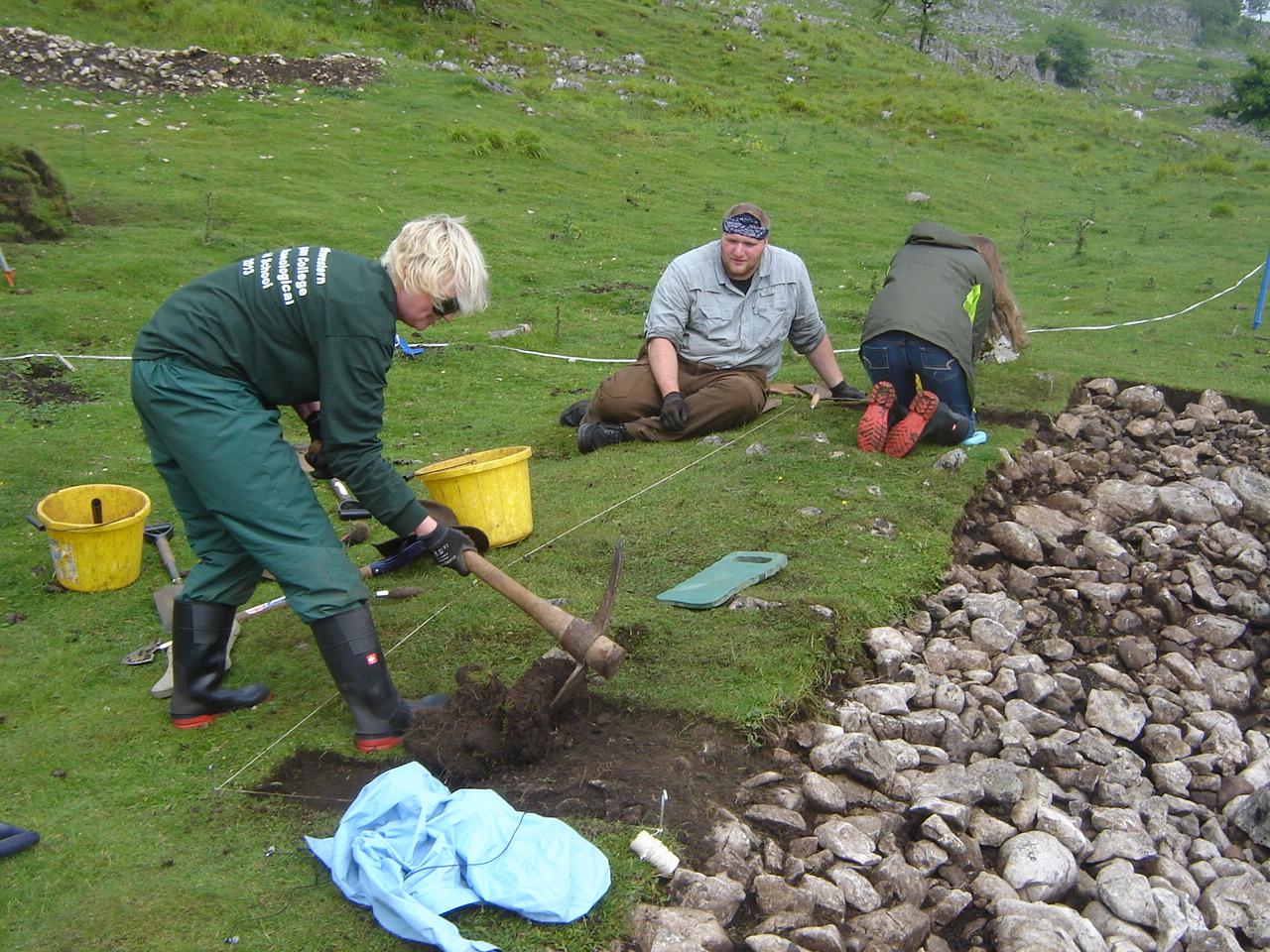 Roman Iron Age site in Upper Wharfdale, Yorkshire
